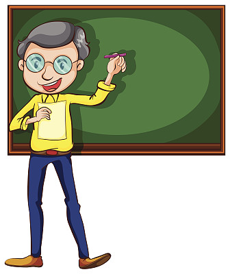 一个男老师的素描图片下载