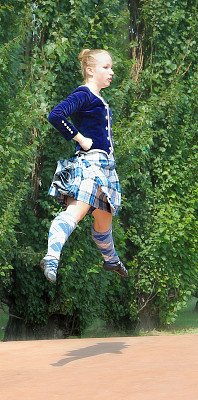 高地舞蹈演员跳图片下载