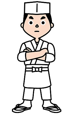 日本料理，寿司厨师，厨师图片下载