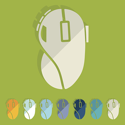 平面设计:电脑鼠标图片下载