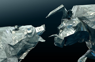 公牛雕刻人像图片下载