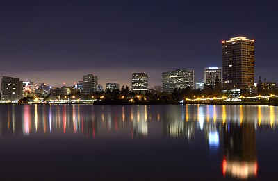 大城市的灯光图片下载