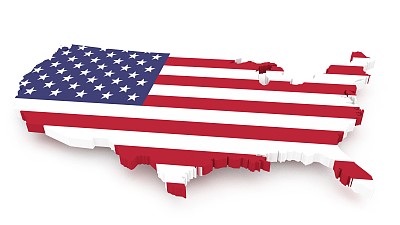 美国地图图片下载