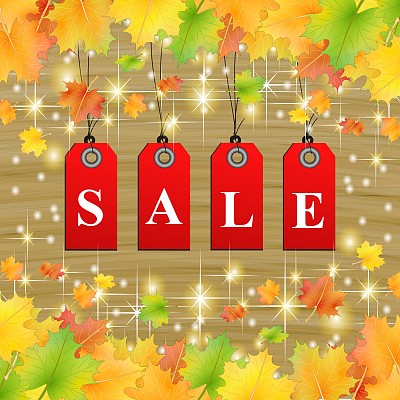 秋叶自然大甩卖图片下载