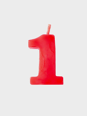 彩色数字蜡烛图片下载