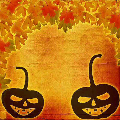 万圣节南瓜节日的抽象背景图片下载