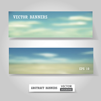 向量的横幅。图片下载