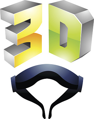 3d显示技术符号图片下载