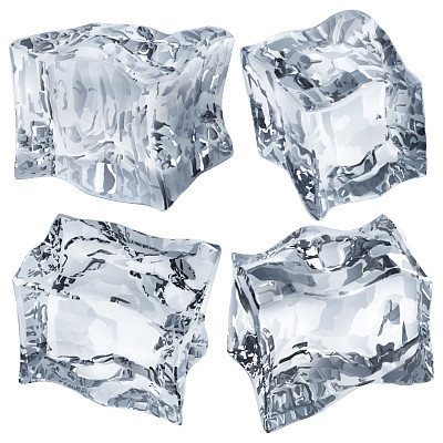 灰色不透明的冰块图片下载