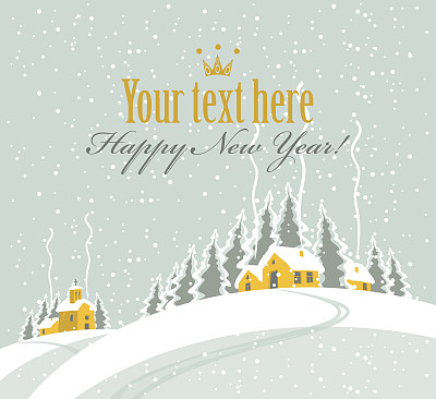 冬天的风景图片下载