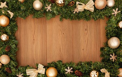 圣诞节的旗帜图片下载