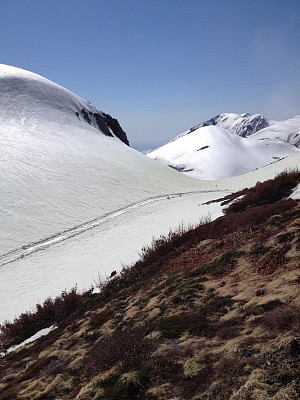 阿尔卑斯山，富山，日本图片下载