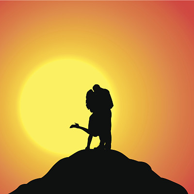 矢量剪影。图片下载