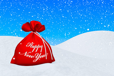 新年红包下雪了图片下载