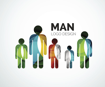 抽象图标-人的图标图片下载