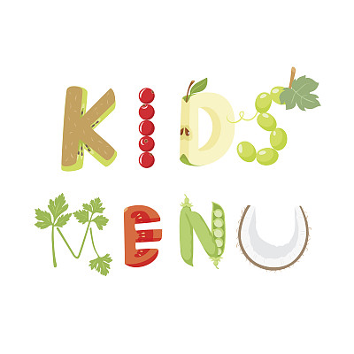 孩子的菜单的信图片下载