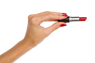 女人的手握口红图片下载