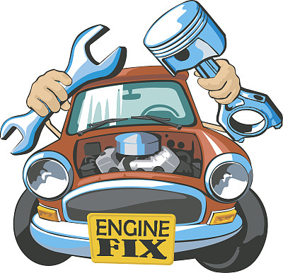 汽车发动机修理图片下载