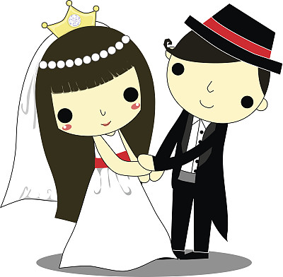 新郎和新娘图片下载