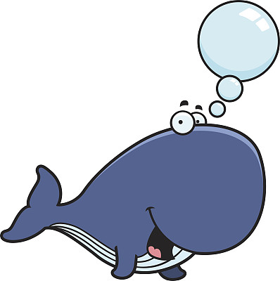 在卡通鲸鱼素材图片