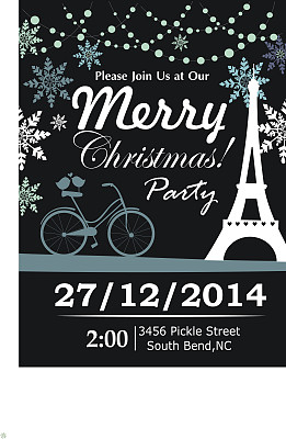 快乐的圣诞晚会图片下载