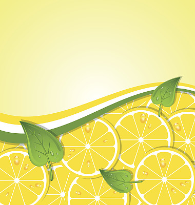 柠檬片模板图片下载