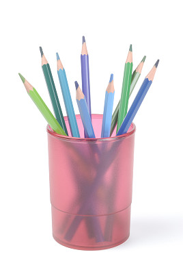 杯子的铅笔图片下载