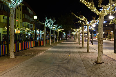 圣诞灯图片下载