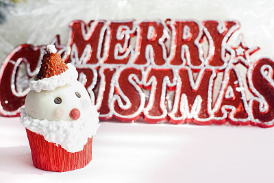 圣诞老人的蛋糕图片下载