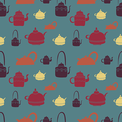 茶壶纹蓝图片下载