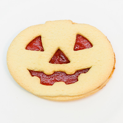 红眼睛的万圣节饼干图片下载