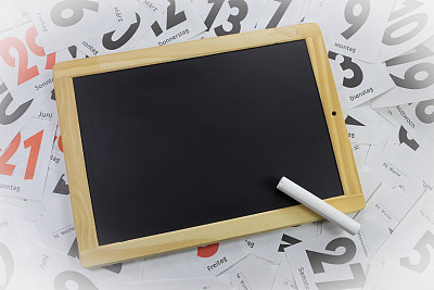 日历板上的石板图片下载