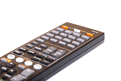 遥控器块的电视，音频，视频，dvd播放器。图片下载