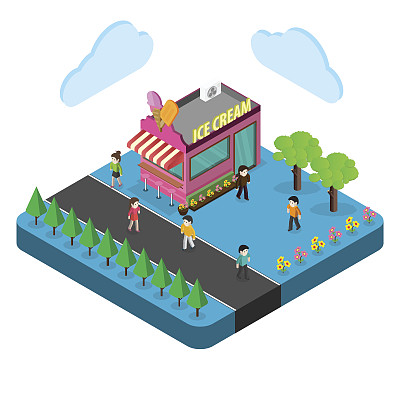 现代建筑矢量图片下载