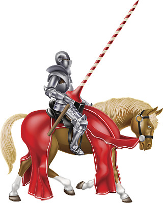 中世纪骑马骑士图片下载