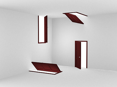 抽象的门图片下载