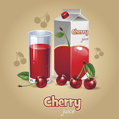 樱桃汁图片下载