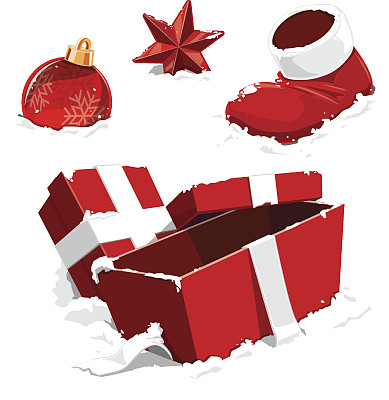 圣诞快乐元素图片下载