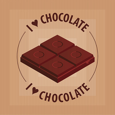 我爱巧克力图片下载