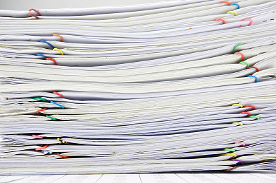 处理财务账户的文书工作图片下载