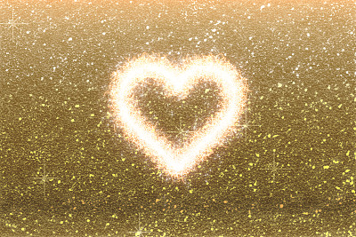 爱闪闪发光的心图片下载