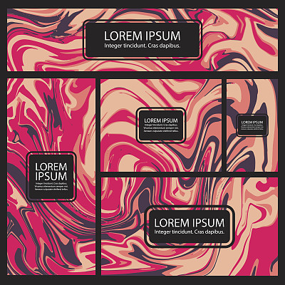 一套创造性的万能卡片图片下载