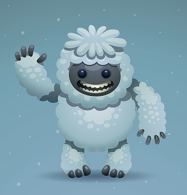 可爱的雪人笑图片下载