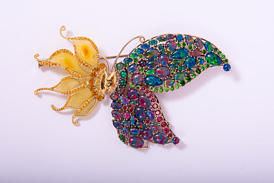 珠宝的蝴蝶图片下载