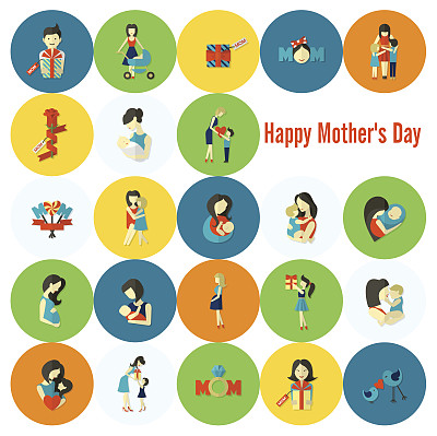 母亲节快乐图标图片下载