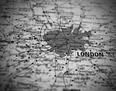 地图上的伦敦图片下载