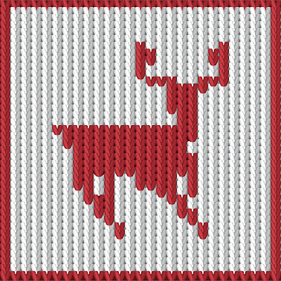 用鹿织毛衣图片下载