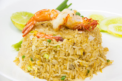 虾仁炒饭图片下载