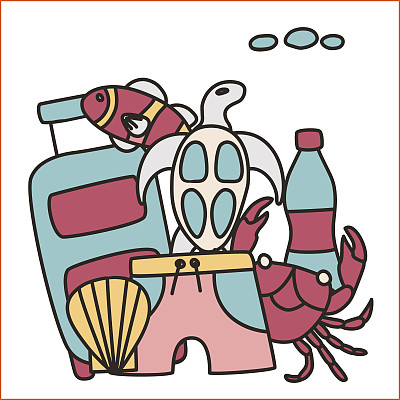 假期涂鸦集图片下载