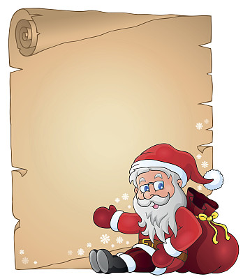 圣诞主题羊皮纸4图片下载